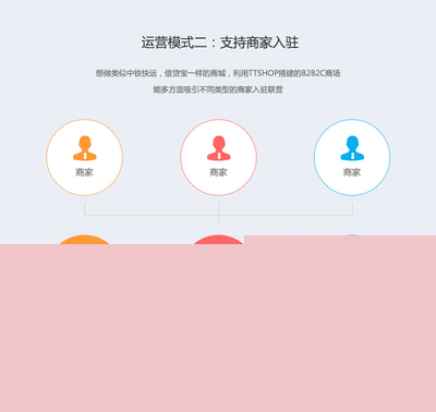 电商系统定制开发-B2B2C多商户商城系统、购物网站建设